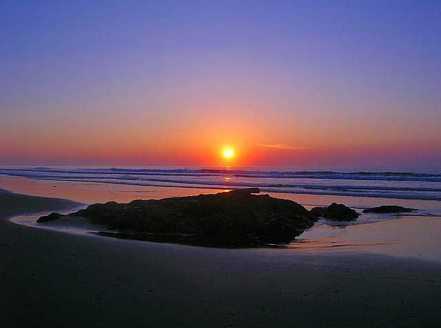 Sunrise in Montezuma, Costa Rica